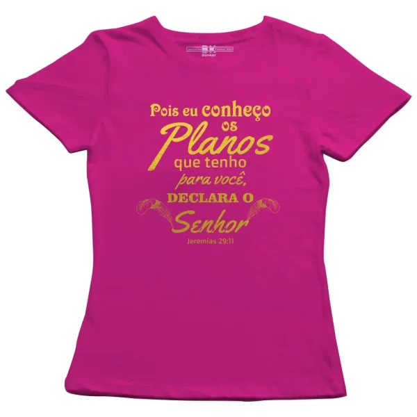 Camiseta Modelo Baby Look, Estampa; Declara o Senhor - Image 4