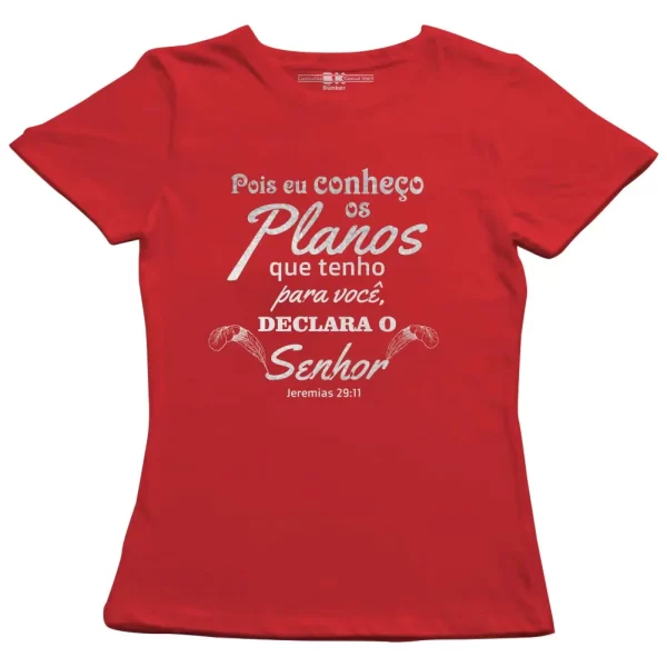 Camiseta Modelo Baby Look, Estampa; Declara o Senhor - Image 2