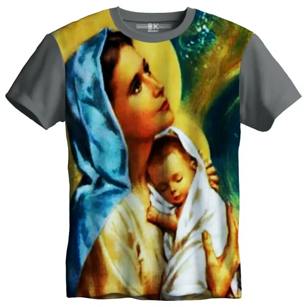 Camiseta Modelo Tradicional, Estampa; Rainha das Missões - Image 2