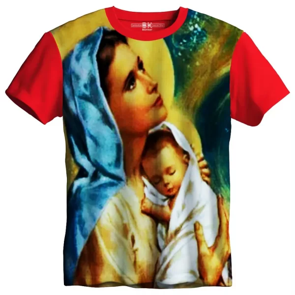 Camiseta Modelo Tradicional, Estampa; Rainha das Missões - Image 5