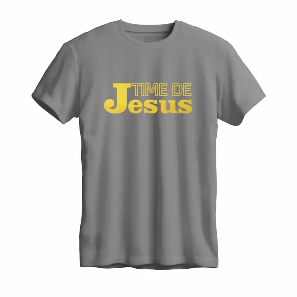 Camiseta Modelo Tradicional, Estampa; Time de Jesus - Image 2