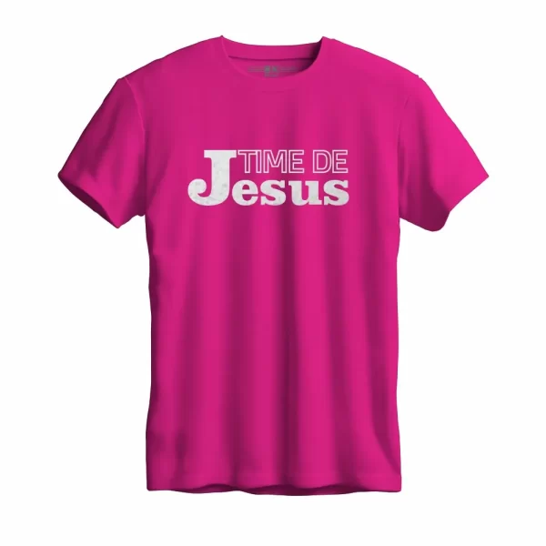 Camiseta Modelo Tradicional, Estampa; Time de Jesus - Image 3