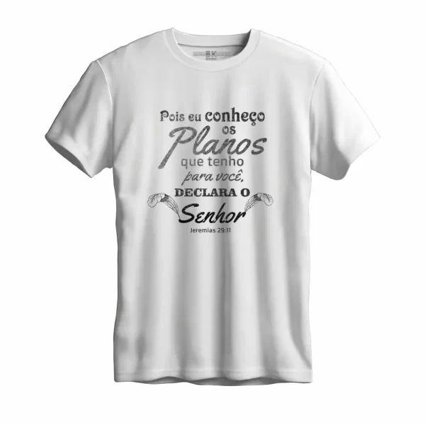 Camiseta Modelo Tradicional, Estampa; Declara o Senhor - Image 6