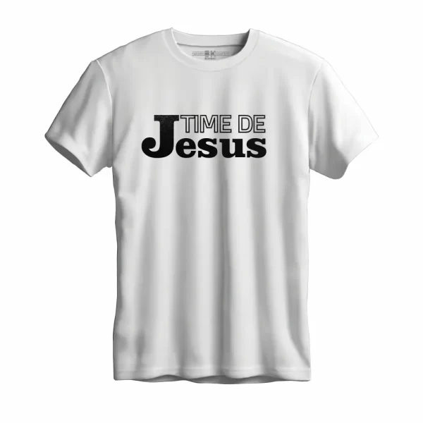 Camiseta Modelo Tradicional, Estampa; Time de Jesus - Image 6