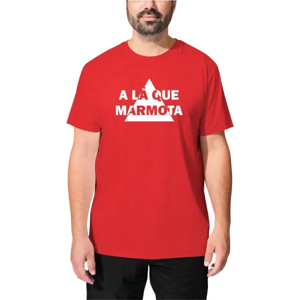 Camiseta com Sotaque Mineiro, Silk com a Frase A Lá que Marmota, Modelo Tradicional - Image 5