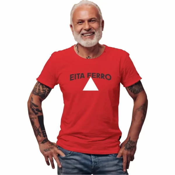 Camiseta com Sotaque Mineiro, Silk com a Frase Eita Ferro, Modelo Tradicional - Image 5