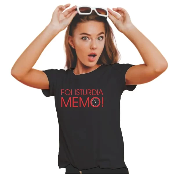 Camiseta com sotaque mineiro, silk com a frase foi isturdia memo, modelo feminino baby look - Image 4