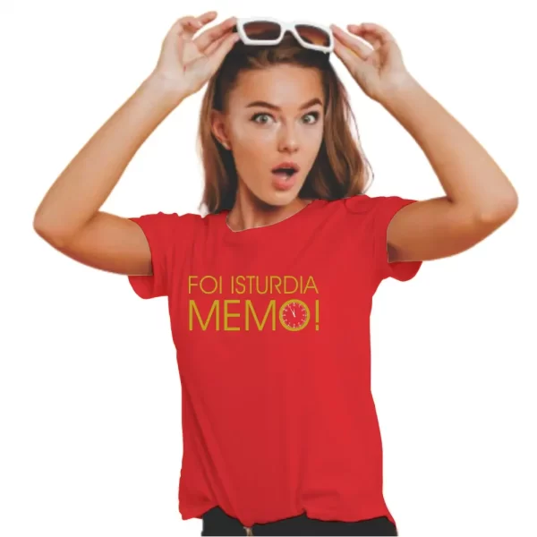 Camiseta com sotaque mineiro, silk com a frase foi isturdia memo, modelo feminino baby look - Image 5