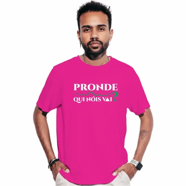 Camiseta com Sotaque Mineiro, Silk com a Frase Pronde Qui Nóis Vai?, Modelo Tradicional - Image 3