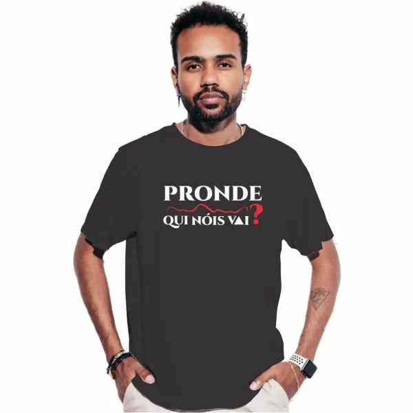 Camiseta com Sotaque Mineiro, Silk com a Frase Pronde Qui Nóis Vai?, Modelo Tradicional - Image 4