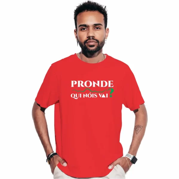 Camiseta com Sotaque Mineiro, Silk com a Frase Pronde Qui Nóis Vai?, Modelo Tradicional - Image 5