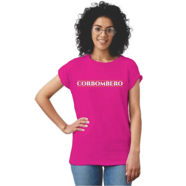 Camiseta com sotaque mineiro, silk com a frase Gurinha Mês, modelo feminino baby look - Image 3