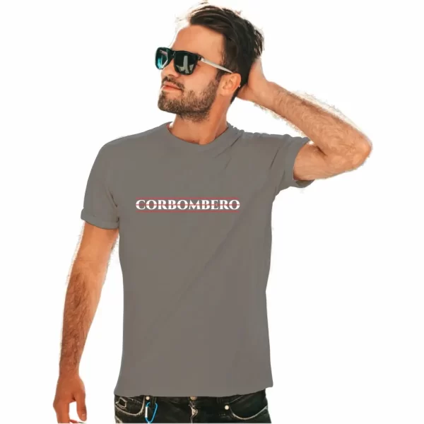 Camiseta com Sotaque Mineiro, Silk com o Texto Corbombero, Modelo Tradicional - Image 2