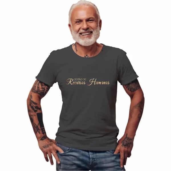 Camiseta curso de gestão de recursos humanos, modelo tradicional - Image 2