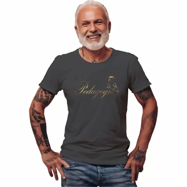 Camiseta curso de Pedagogia, modelo tradicional - Image 2