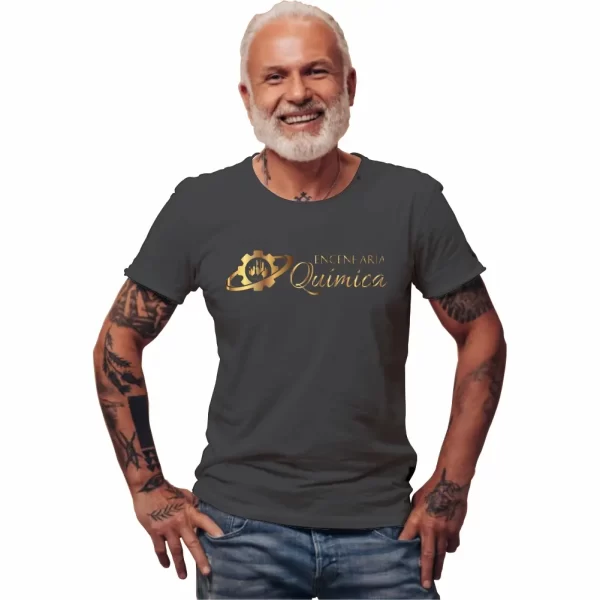 Camiseta curso Engenharia química modelo tradicional - Image 2