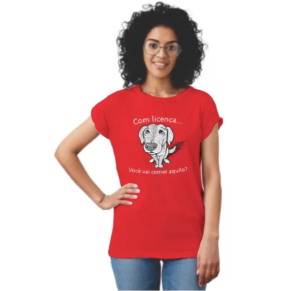 Camiseta feminina Modelo Baby Look, Estampa com Licença - Image 5