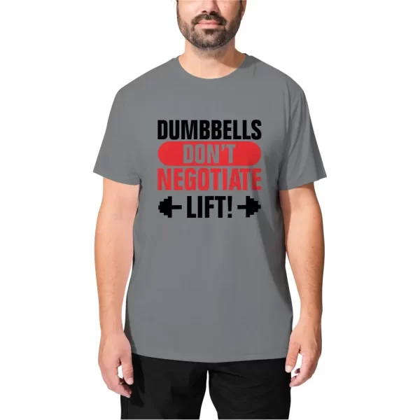 Camiseta Tradicional Estampa Dumbbells - Image 2