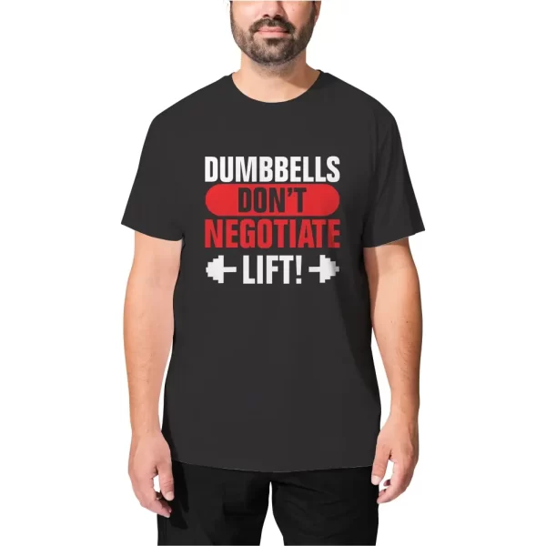 Camiseta Tradicional Estampa Dumbbells - Image 4