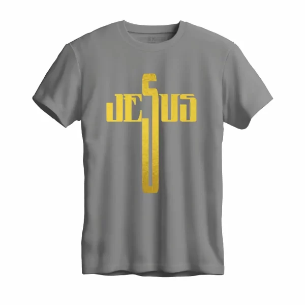 Camiseta Modelo Tradicional, Estampa; Jesus - Image 2